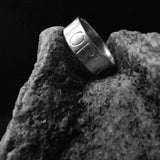 7 mm ring med eit ord/namn